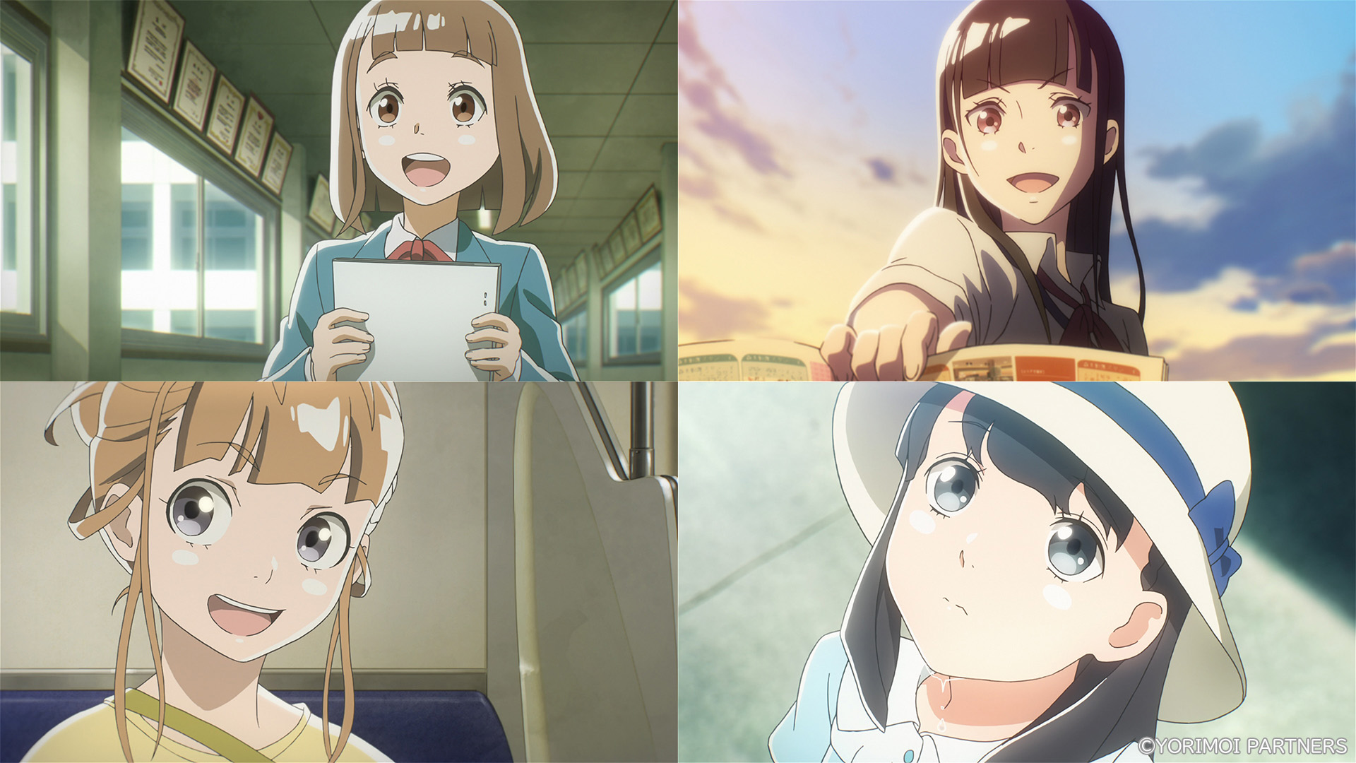 アニメ「宇宙よりも遠い場所」Eテレで1月6日(土) 午後6:25 放送 