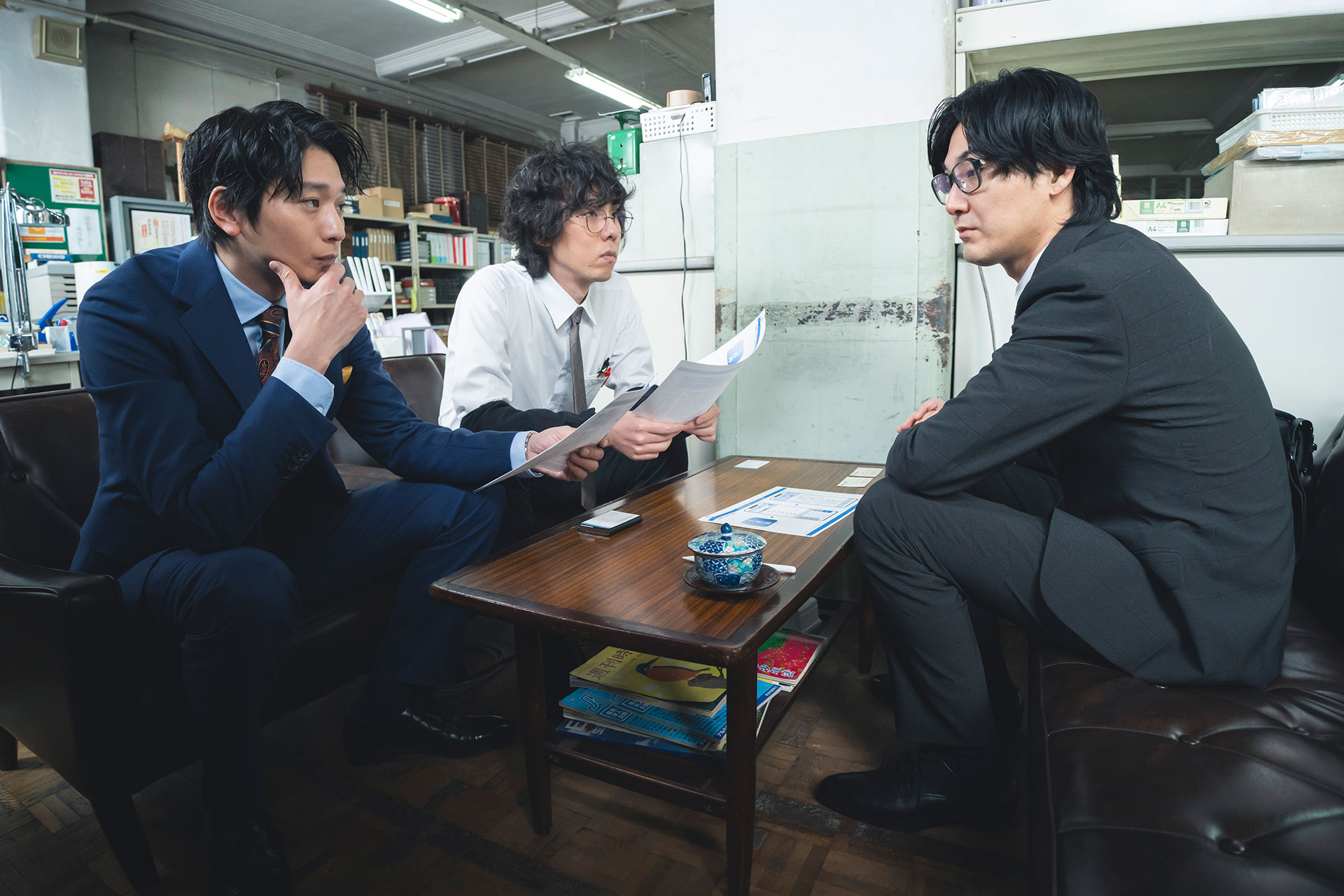 プレミアムドラマ 「舟を編む 〜私、辞書つくります～」松田龍平さんがサプライズ出演！
